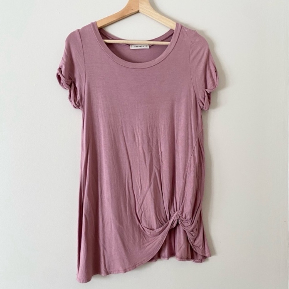 Emerald • Knot Tunic Top